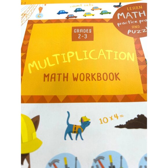 Bendon Kids Workbooks set of 2 Grades 2-3 Math /Space Solar System 11x9 NWT - Picture 3 of 7